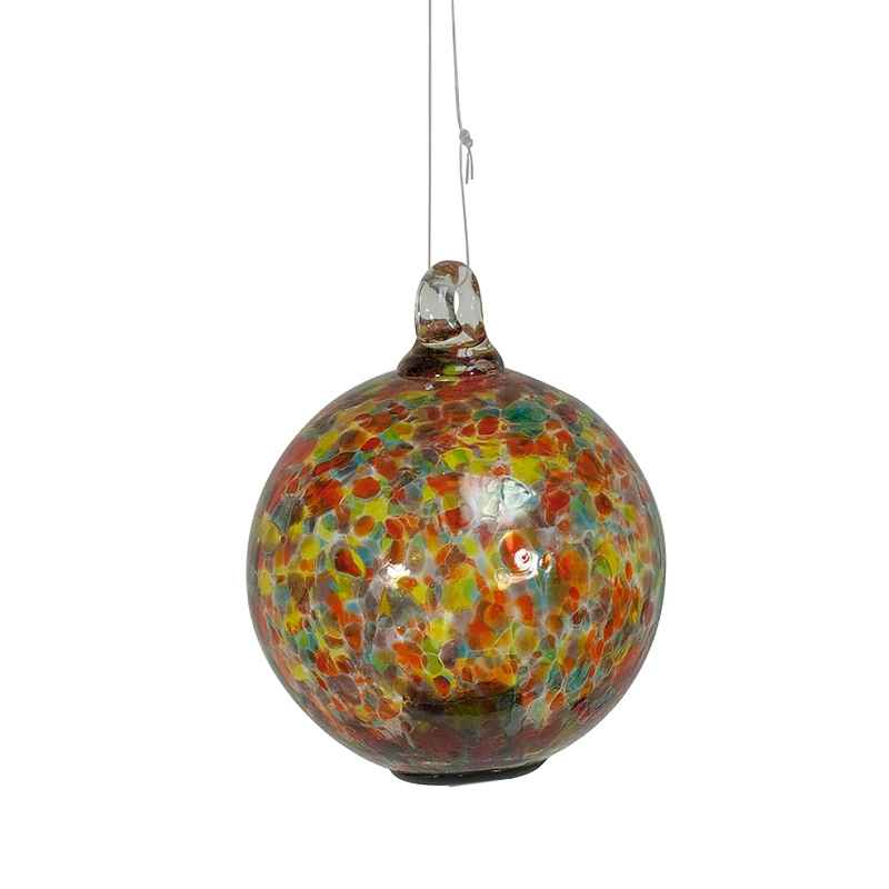 Hanging Solar Orb Light - Yellow